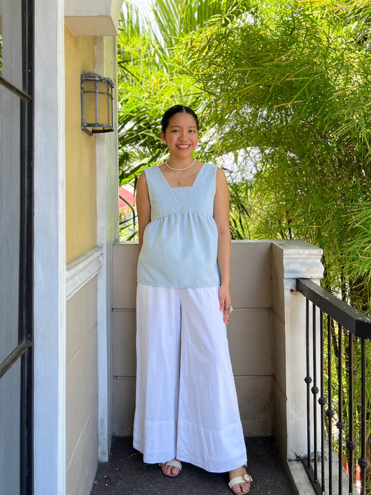 Cherry Top in Stripes 022