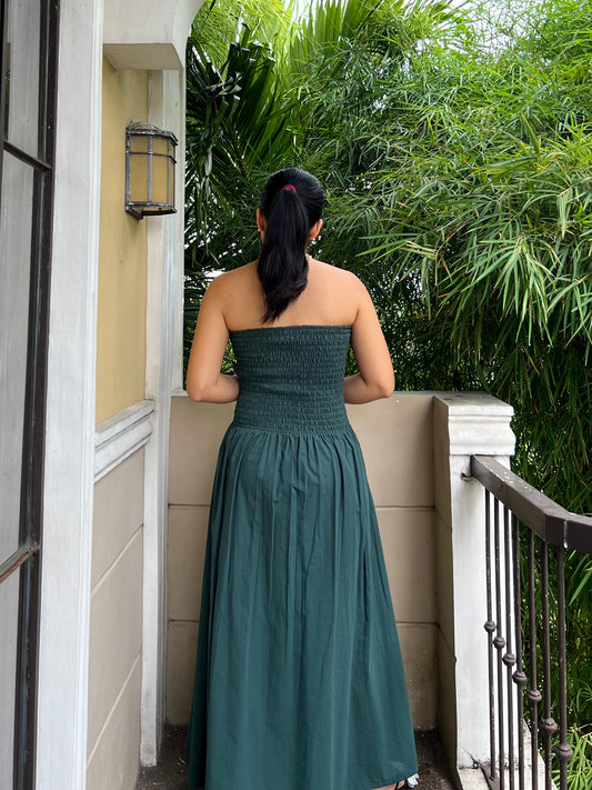 Ivory Dress in Castleton Green