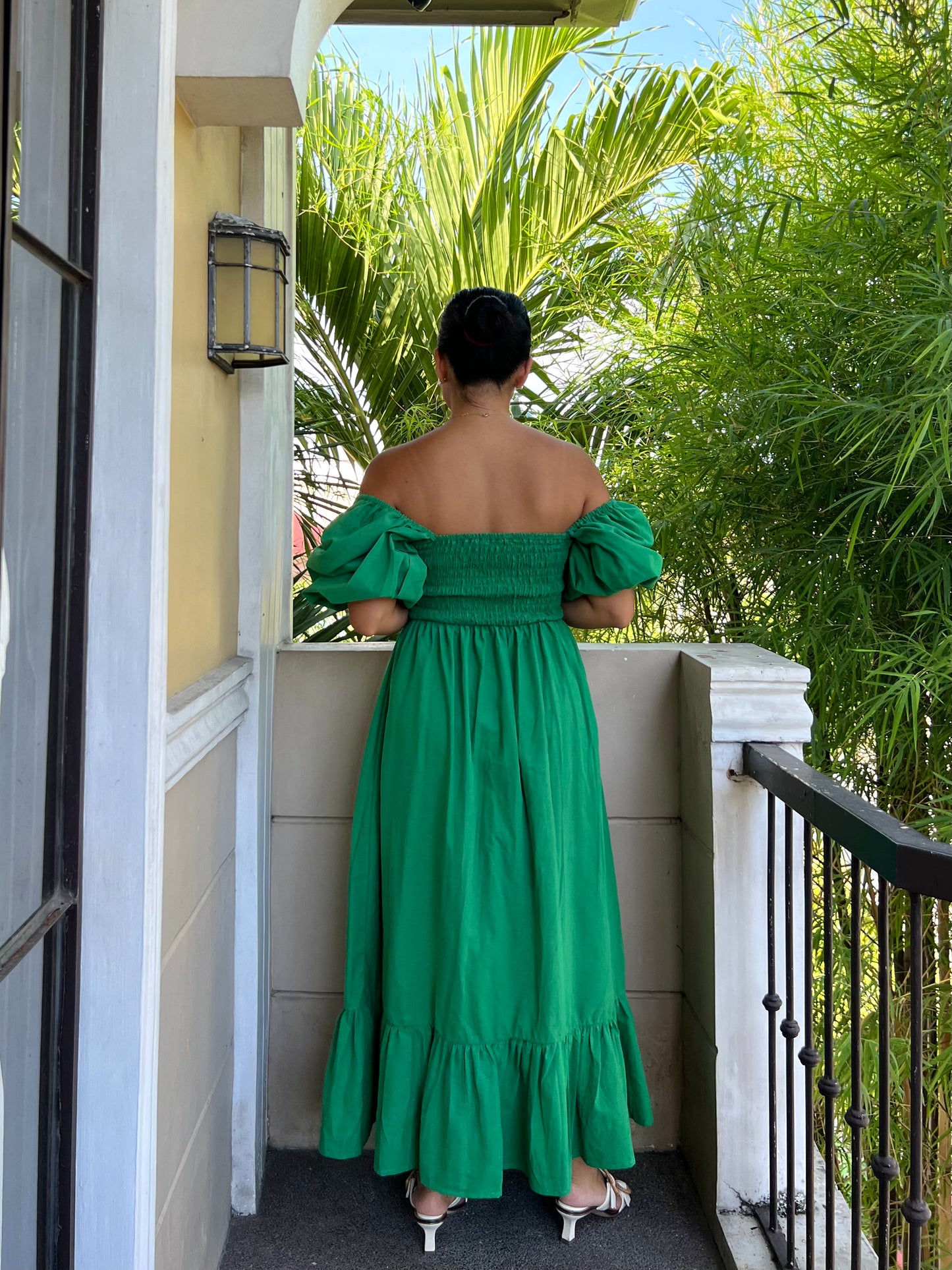 Florence Dress in Green