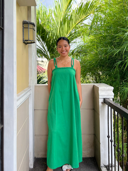 Montpellier Dress in Green