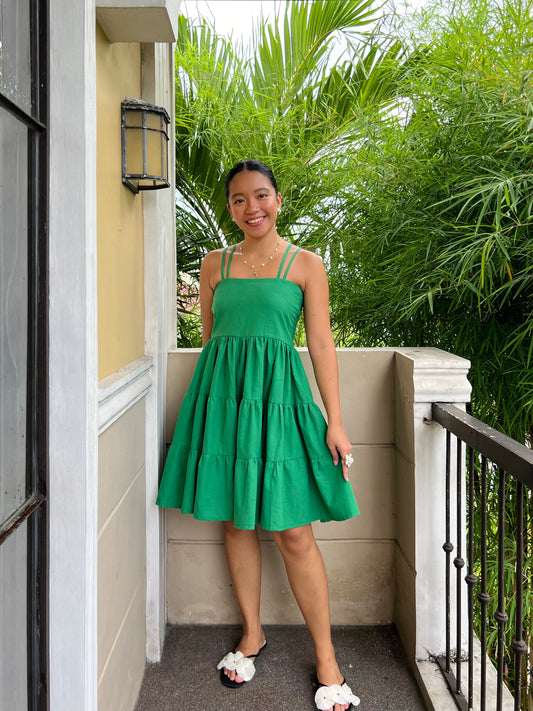 Capri Dress in Green