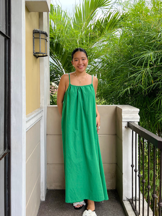 Limoncello Dress in Green