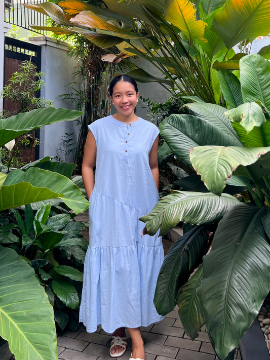 Napa Dress in Sky Blue