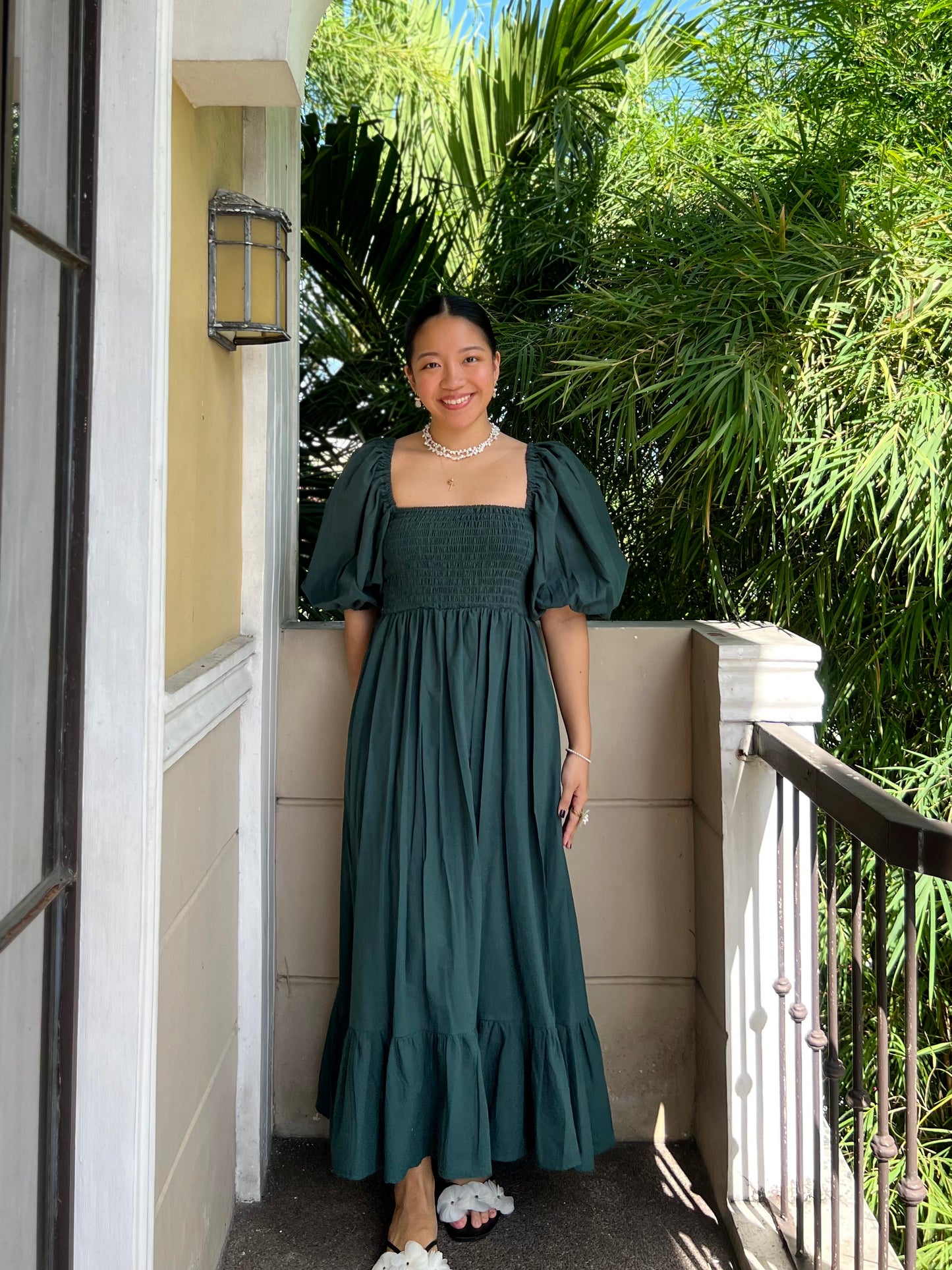 Florence Dress in Castleton Green