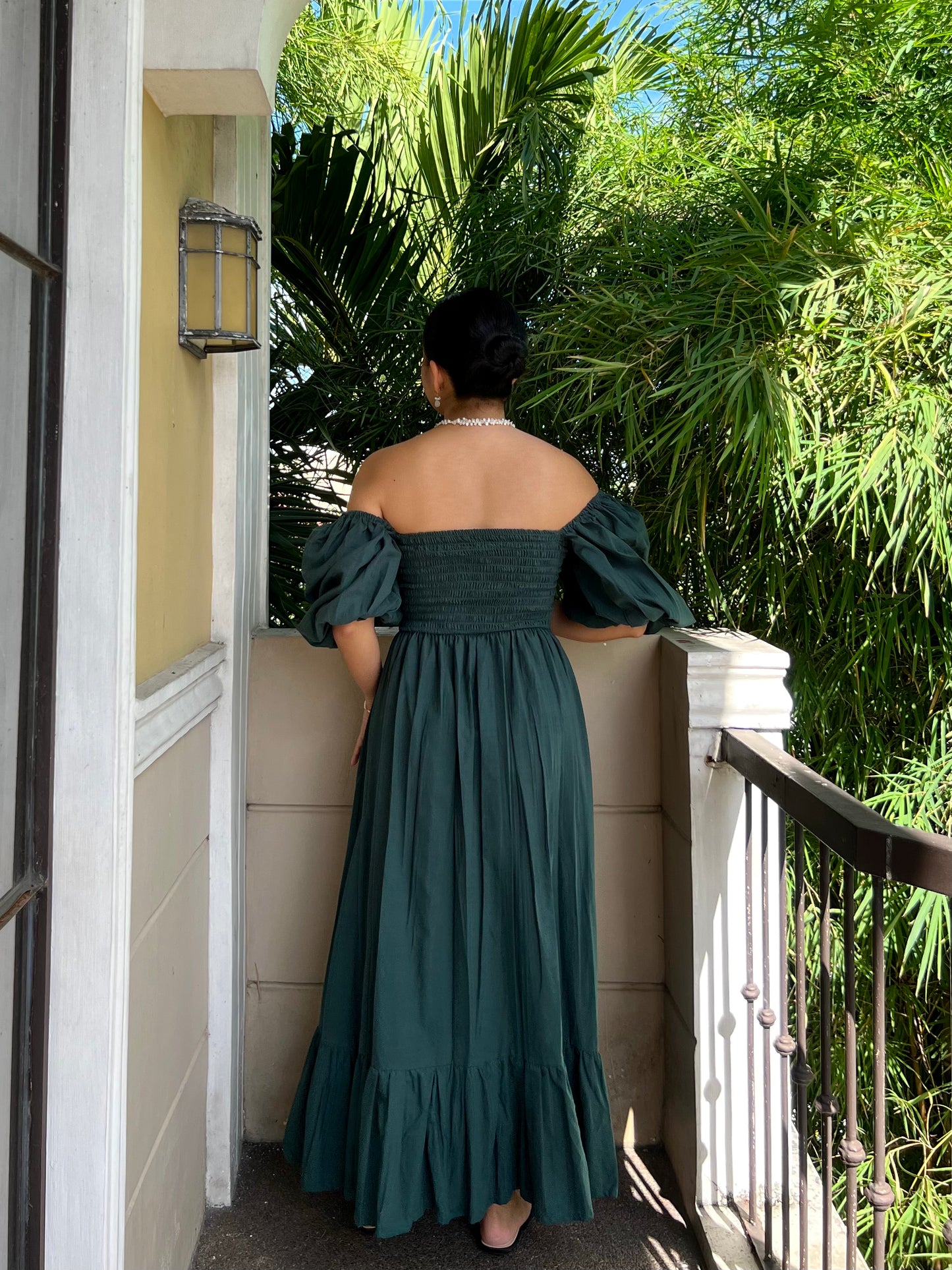 Florence Dress in Castleton Green