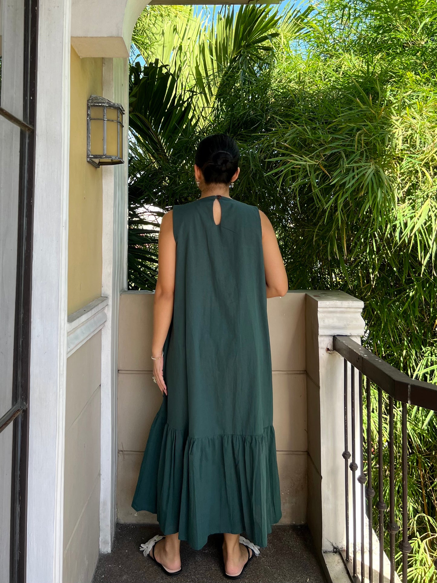 Camden Dress in Castleton Green