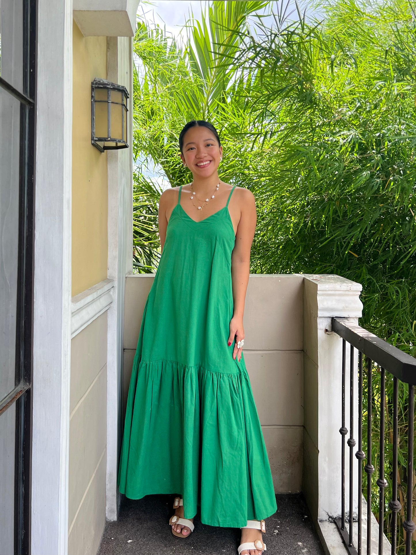 Elysees Dress in Green