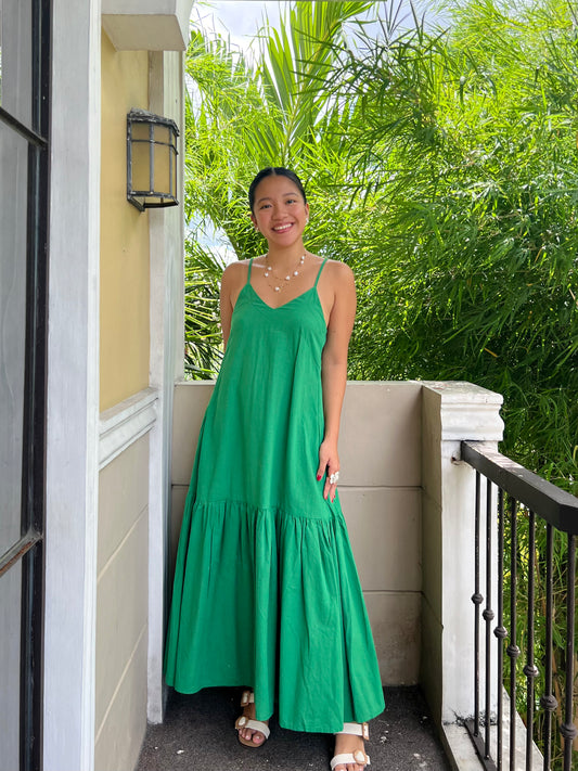 Elysees Dress in Green