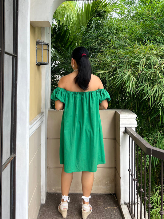 Harmony Dress in Green