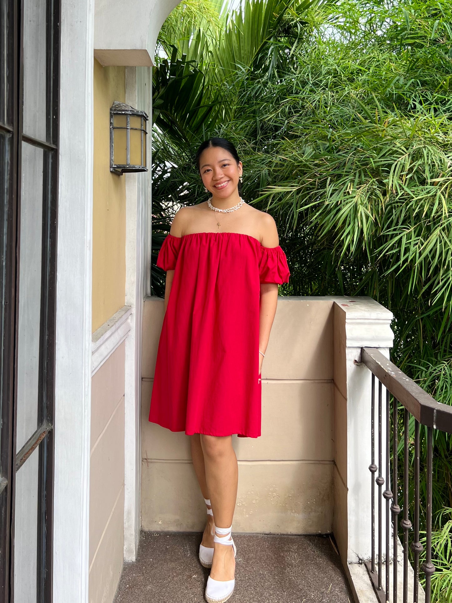 Harmony Dress in Red