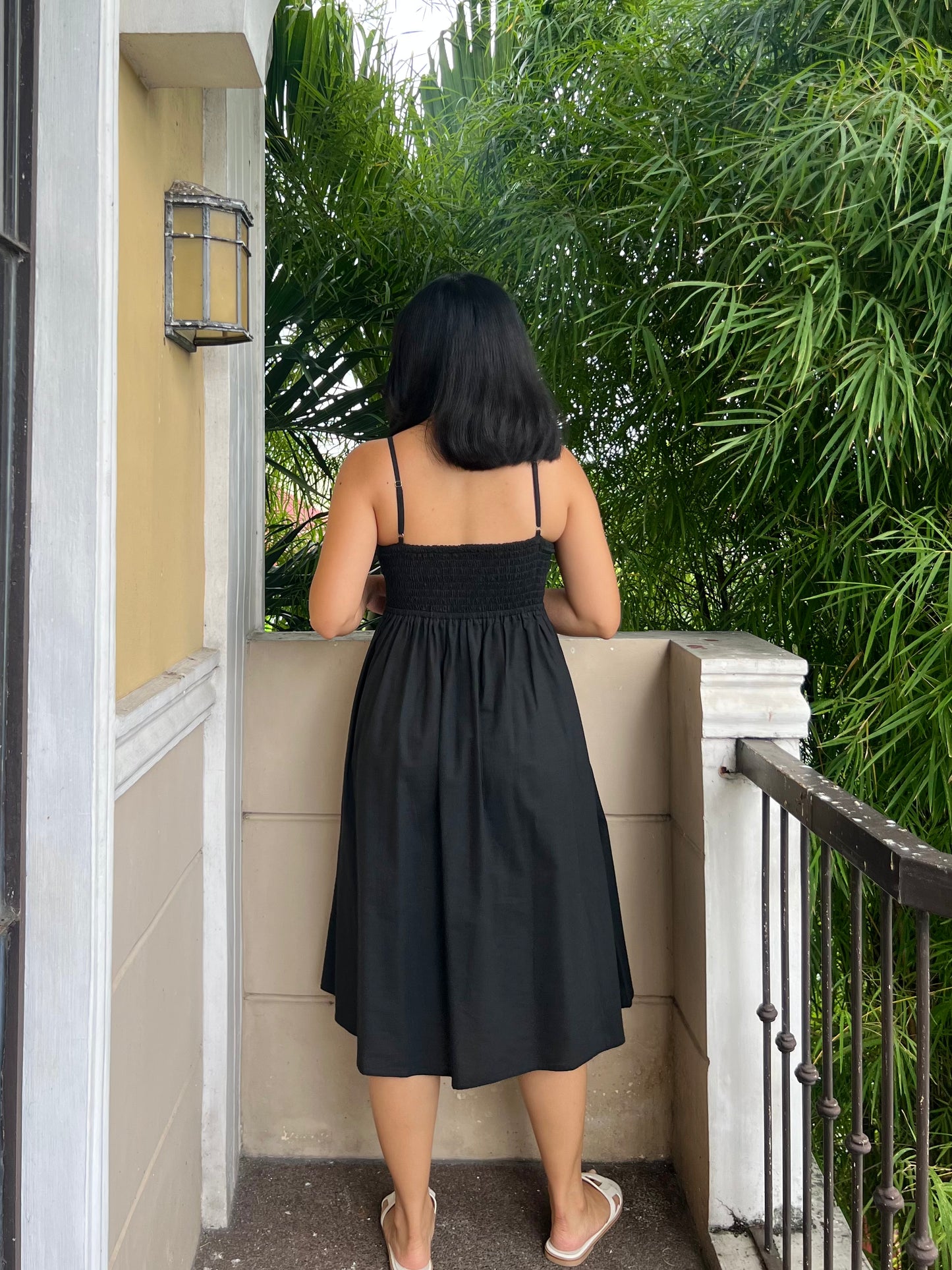 Palm Springs Dress in Black