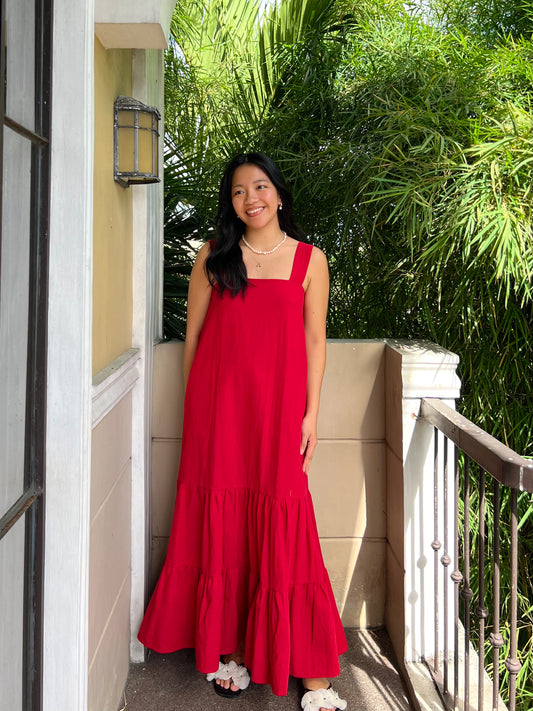 Seine Dress in Red