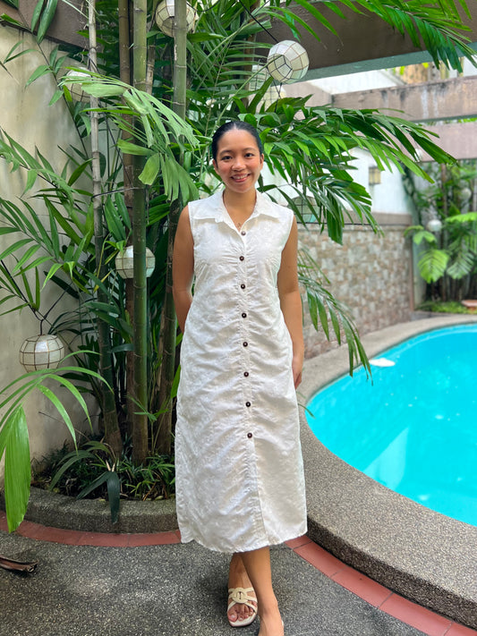 Arizona Dress in Eyelet 004 with Lining