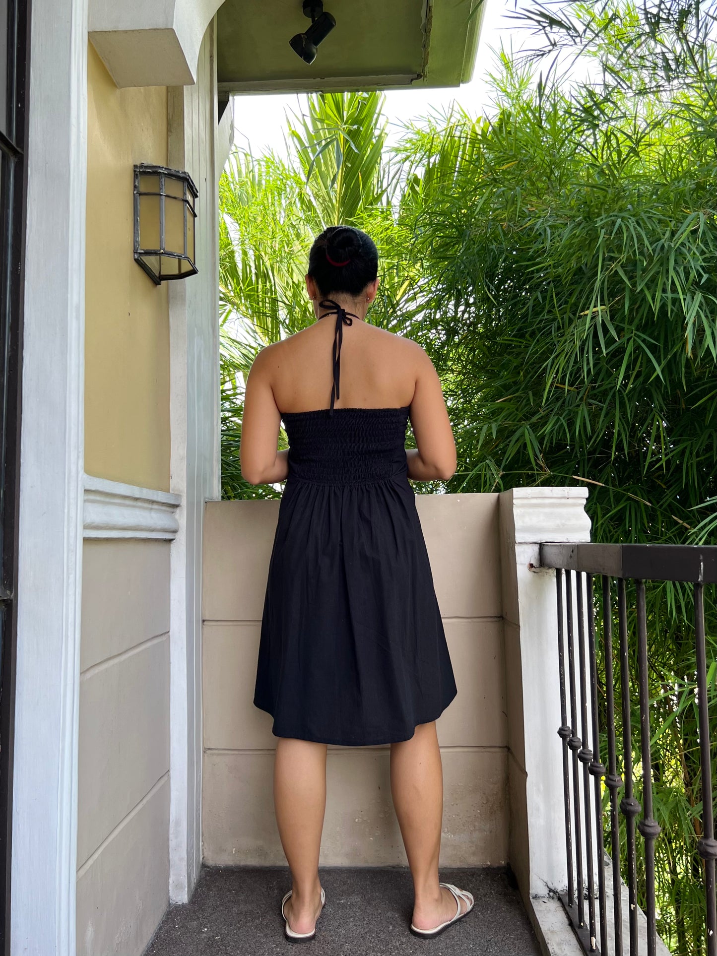 Praiano Dress in Black