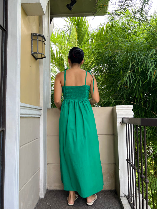 Palermo Dress in Green