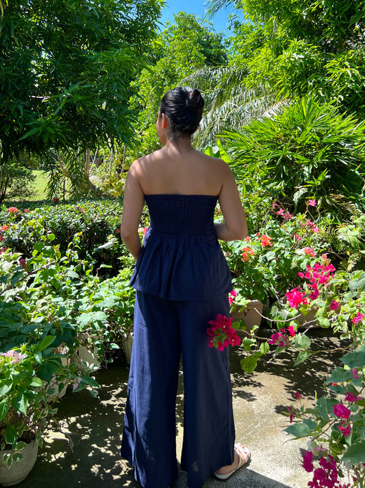 Corinth Set in Navy Blue