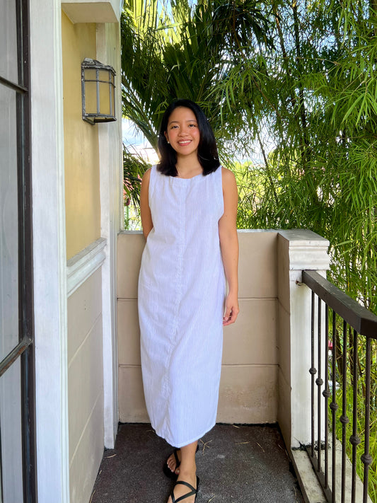 Courage Reversible Dress in Stripes 012 with Lining