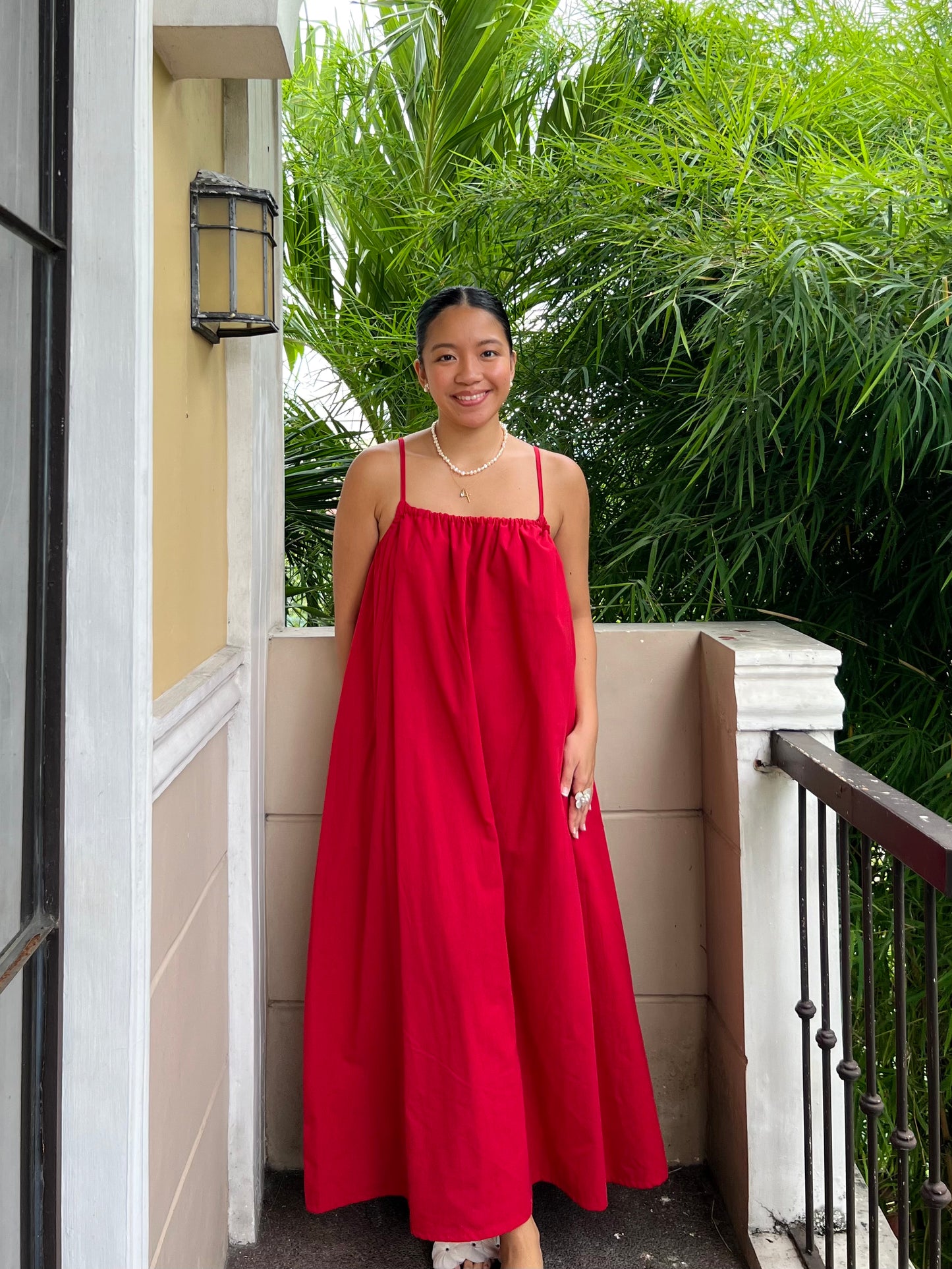 Limoncello Dress in Red