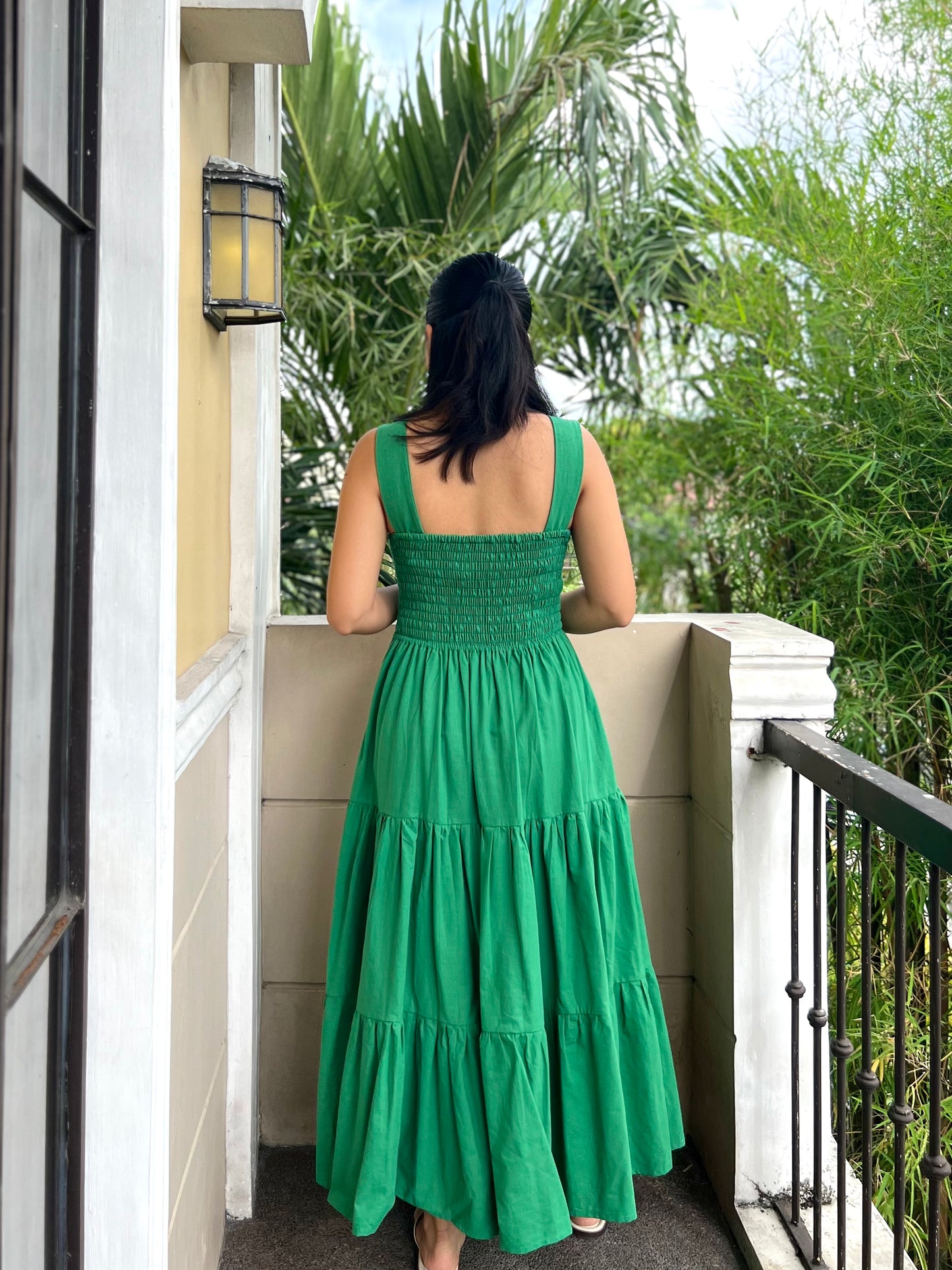Riviera Dress in Green