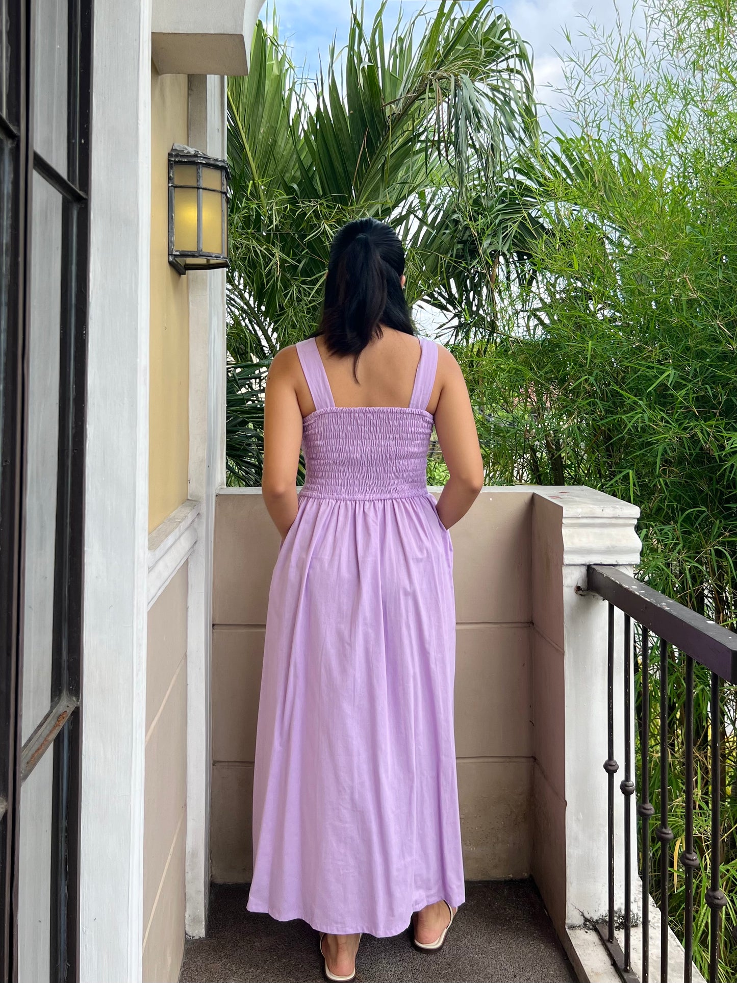Brixton Dress in Lavender