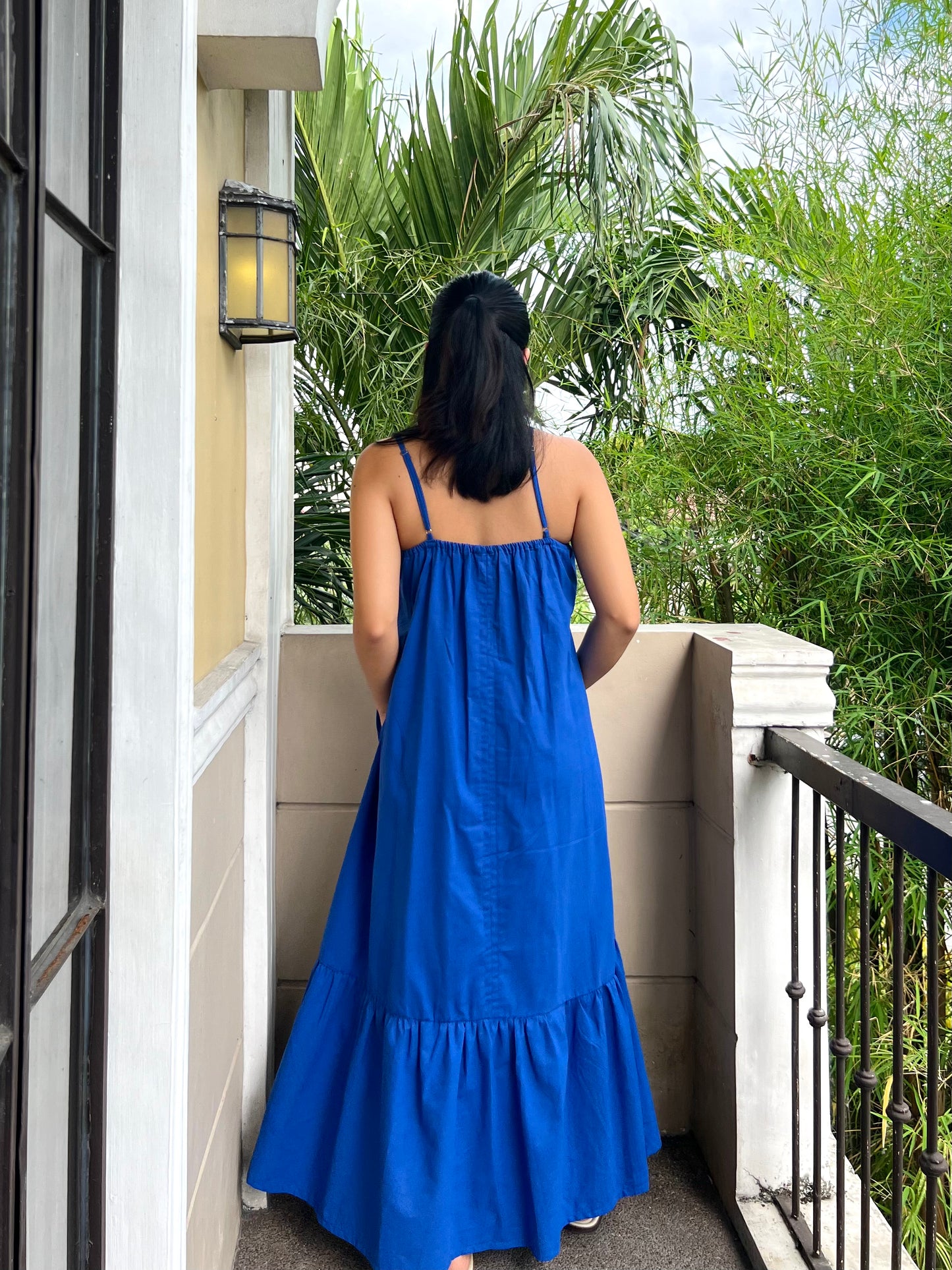 Amalfi Dress in Blue