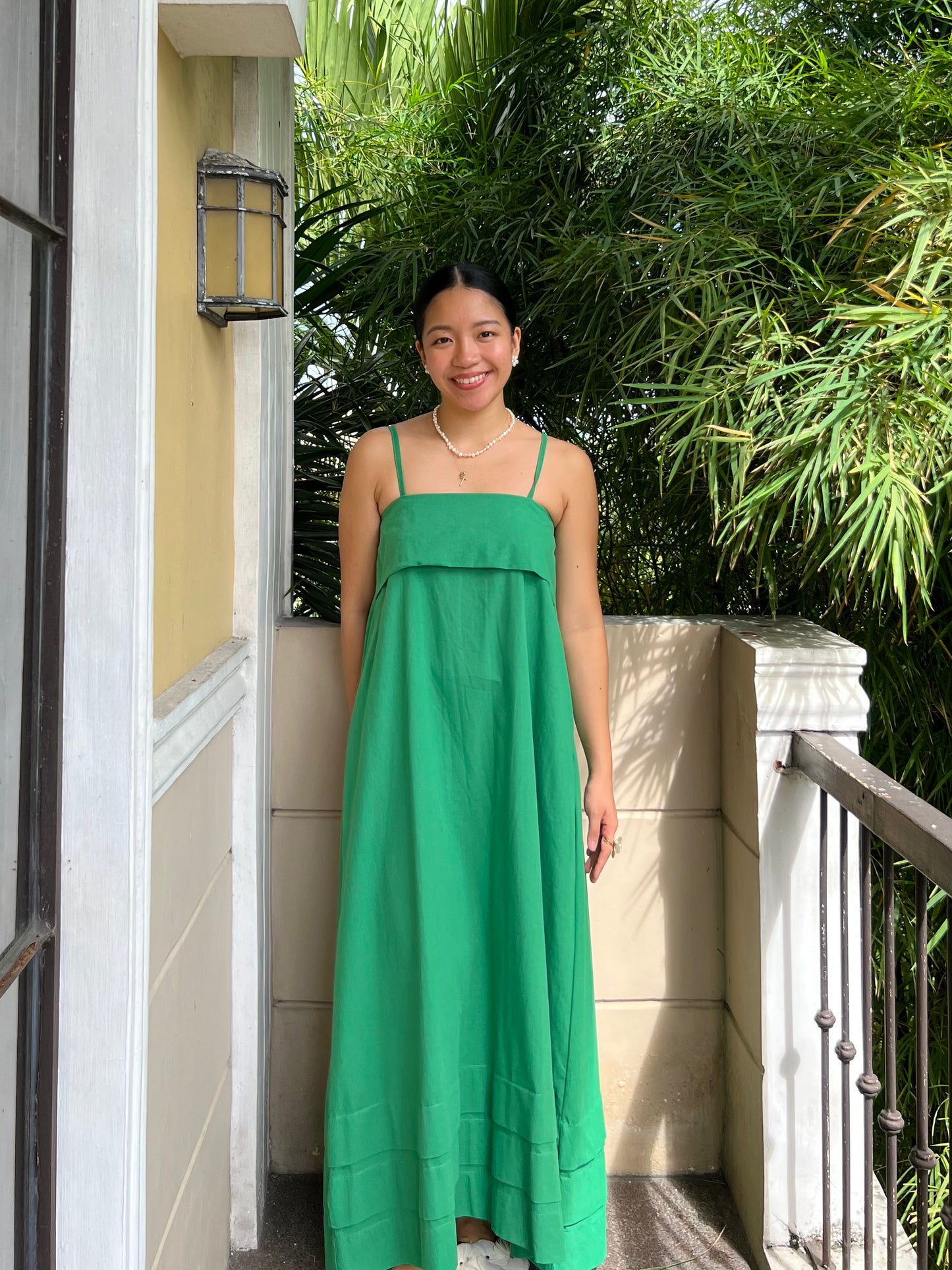 Faith Dress in Green