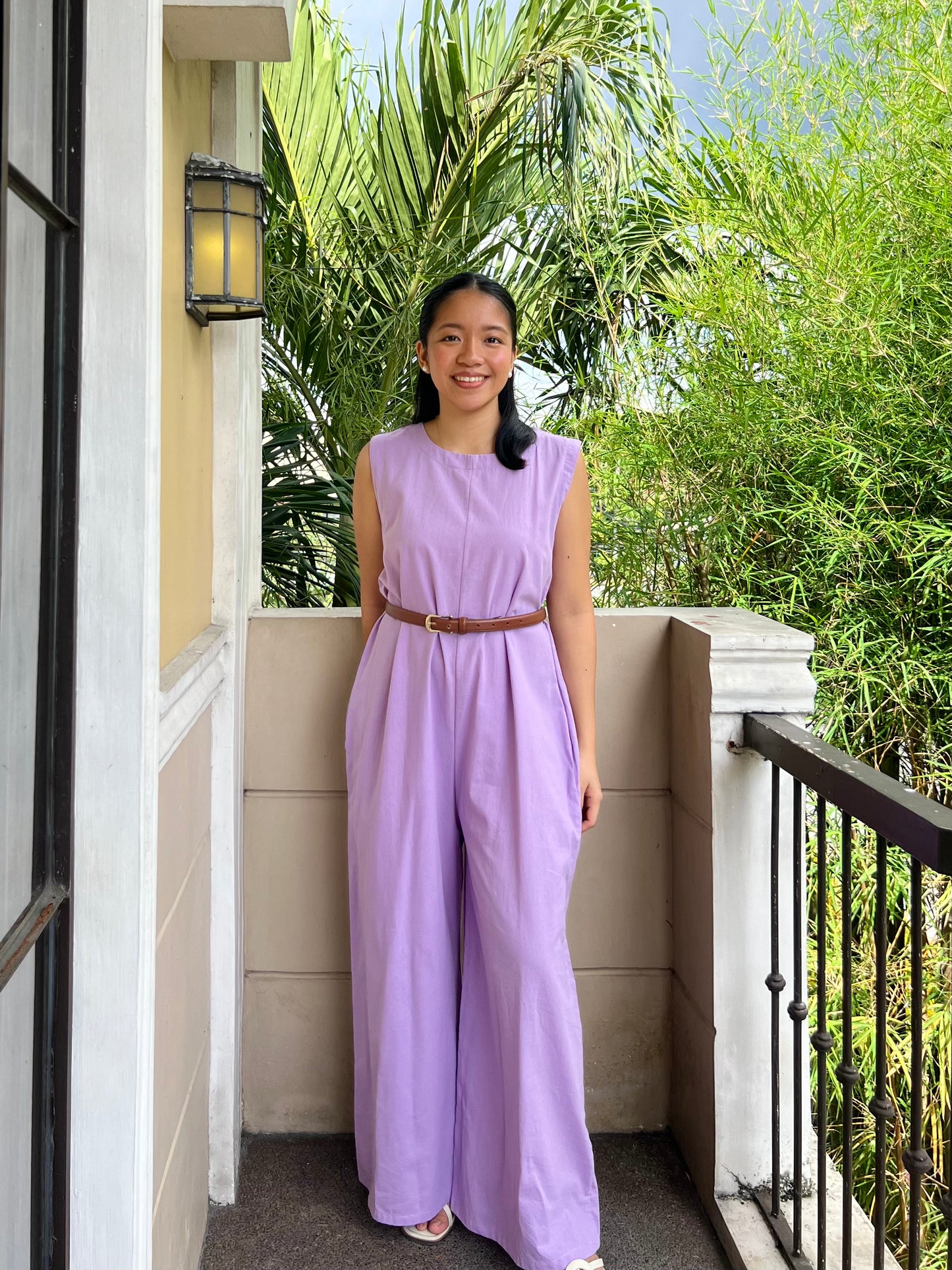 Bremen Jumpsuit in Lavender