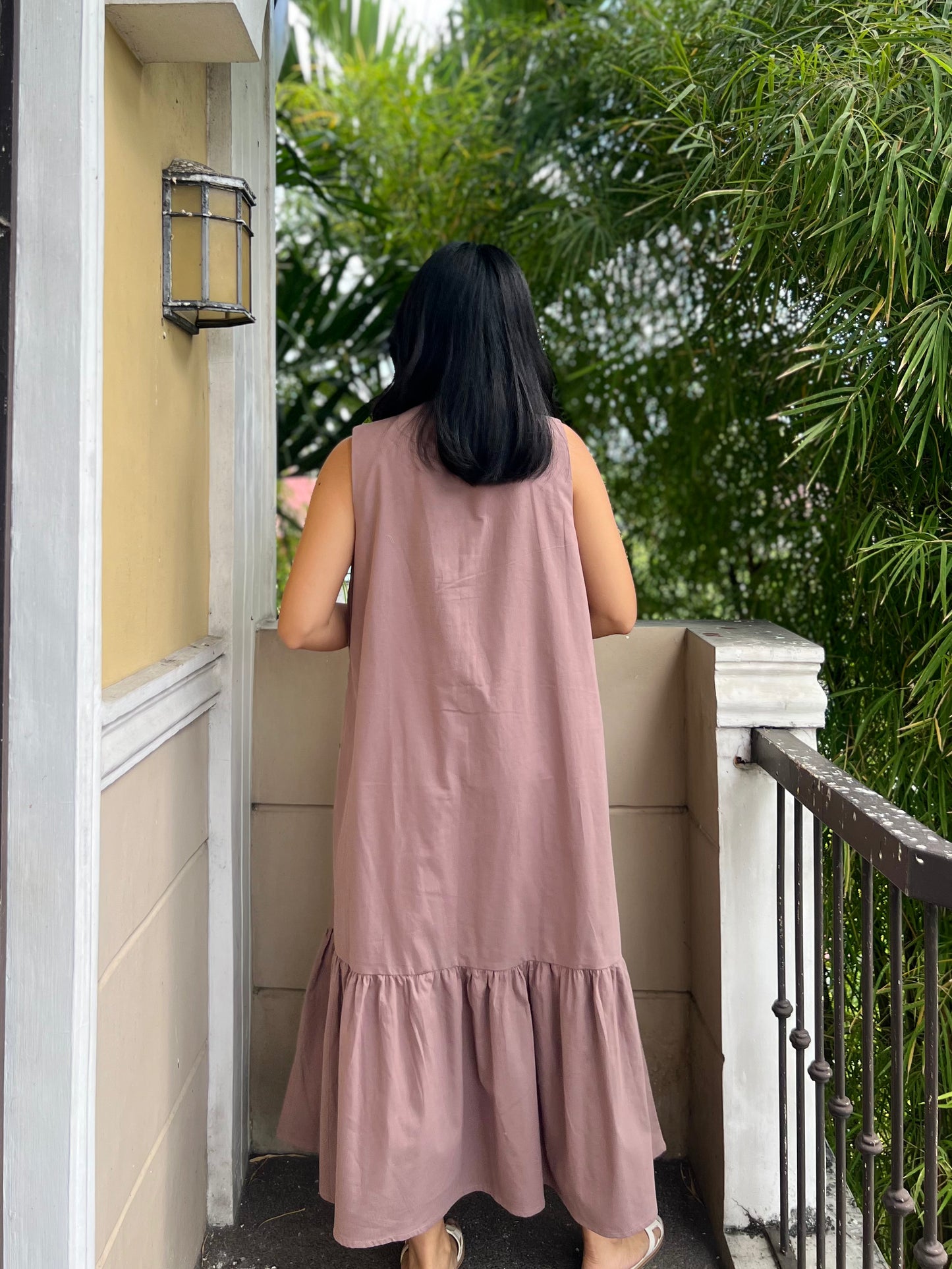 Camden Dress in Oat