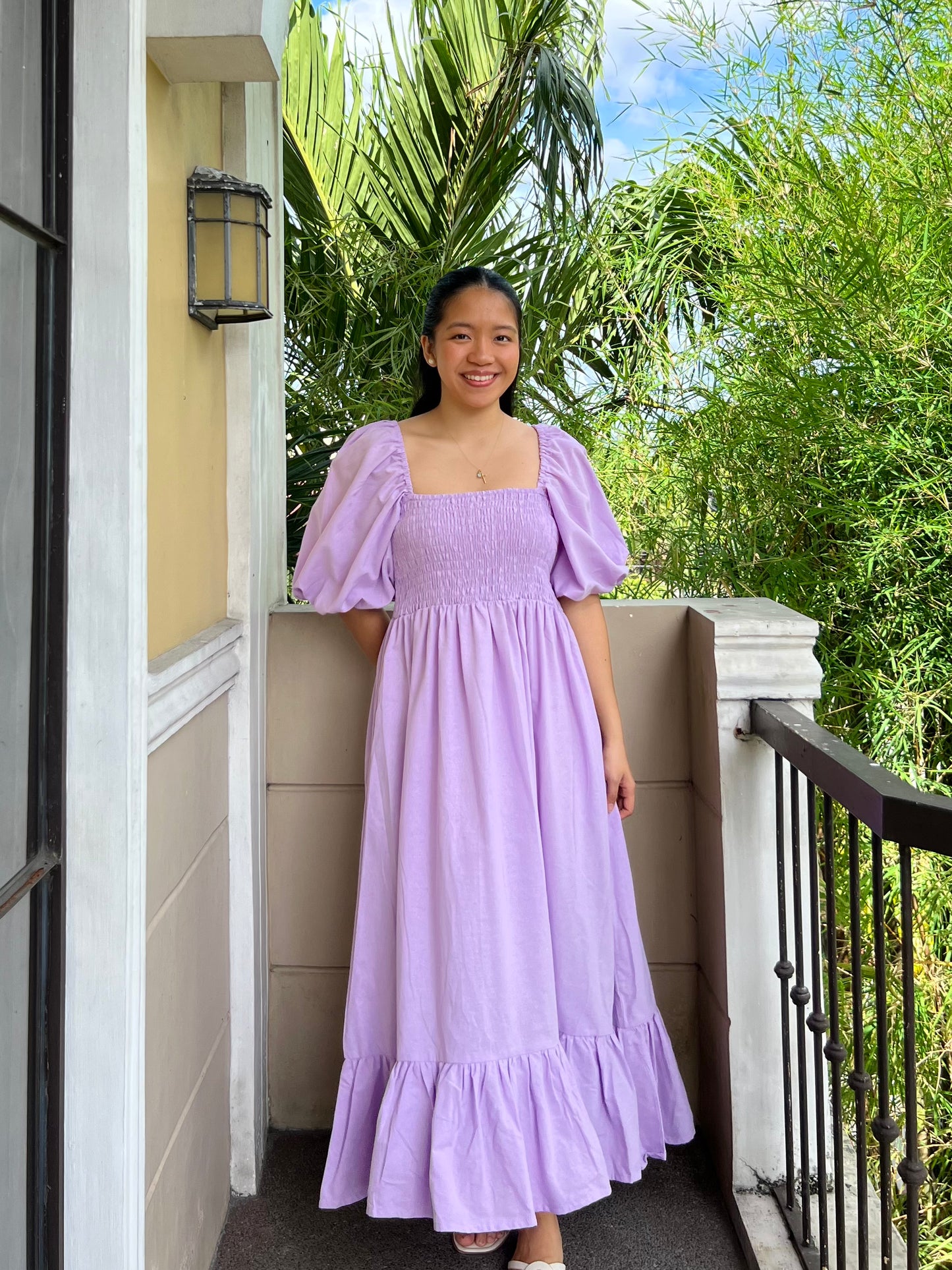 Florence Dress in Lavender