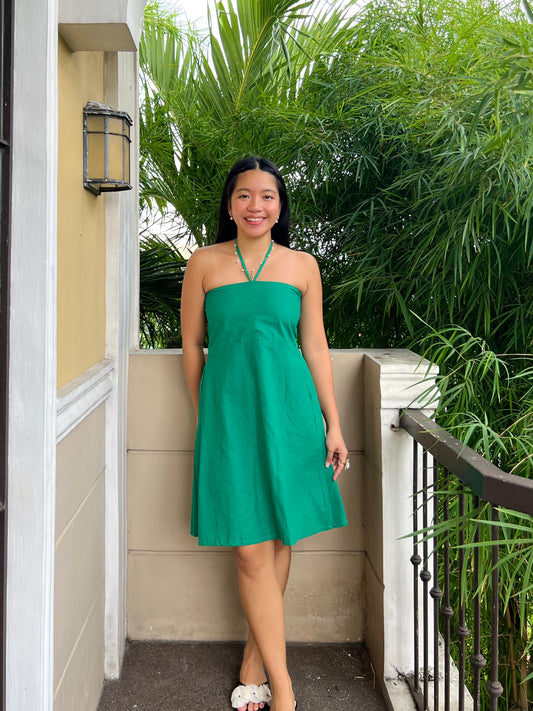 Praiano Dress in Green