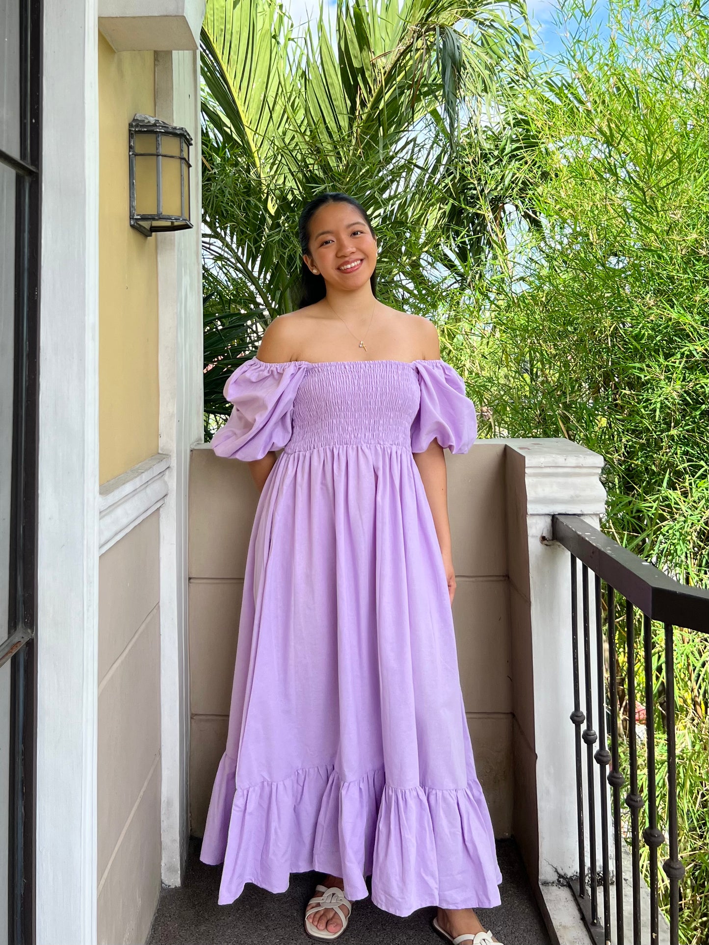 Florence Dress in Lavender