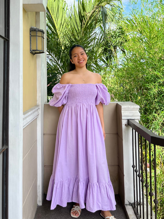 Florence Dress in Lavender
