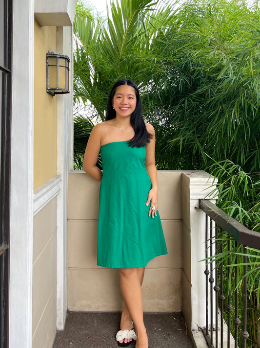 Praiano Dress in Green