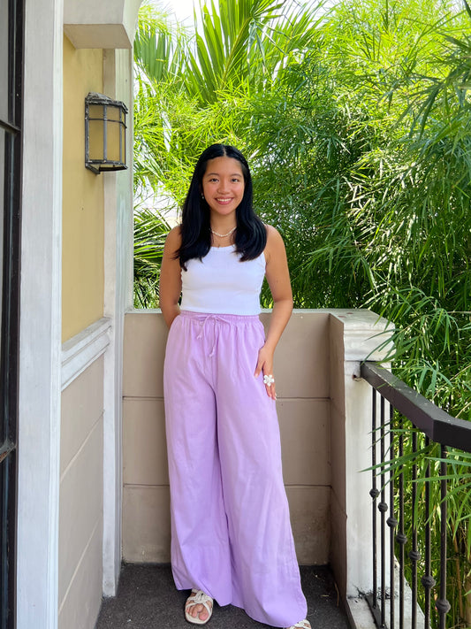 Barcelona Pants in Lavender