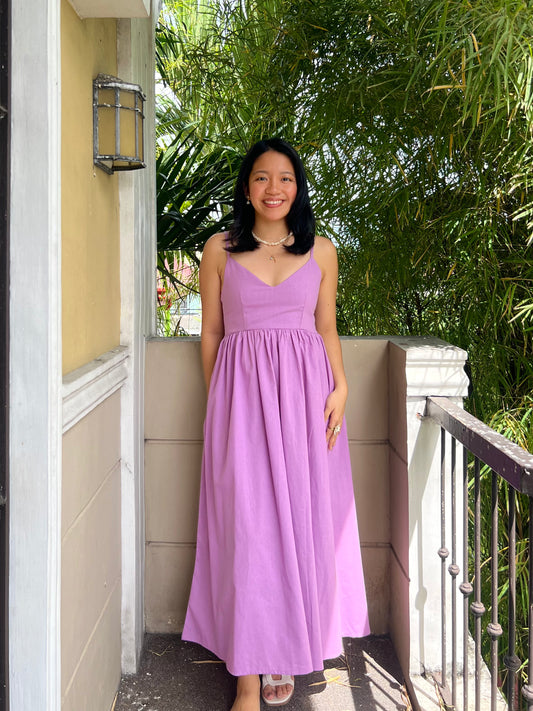 Naples Dress in Lavender