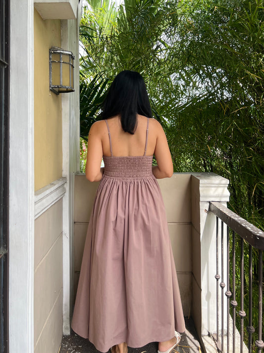 Naples Dress in Oat