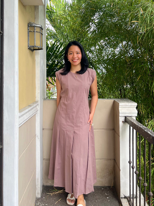 Coronado Dress in Oat