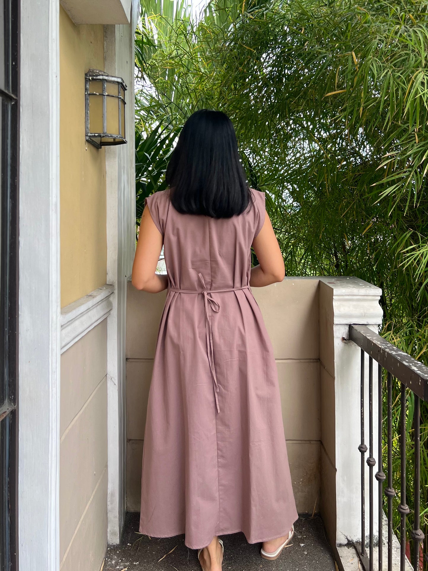 Coronado Dress in Oat