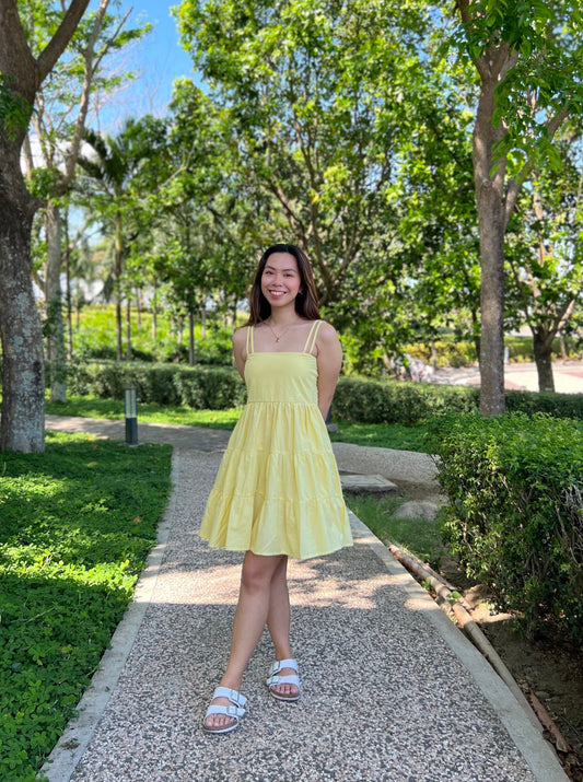 Capri Dress in Yellow