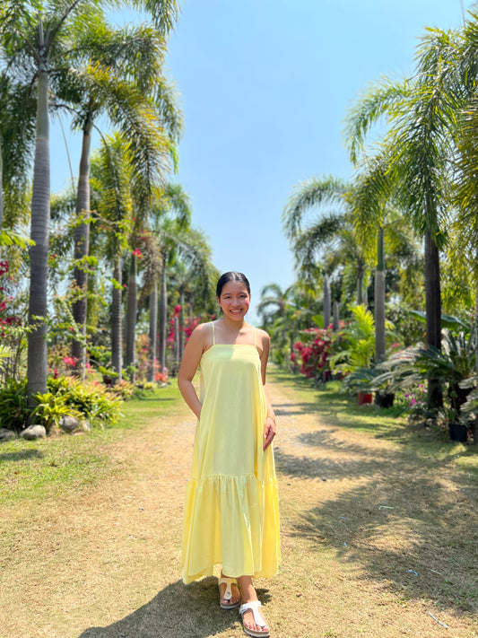 Joy Dress in Yellow