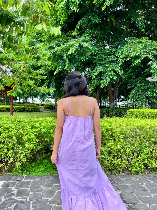 Amalfi Dress in Lavender