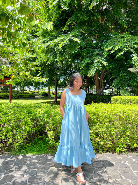 Maxim Dress in Sky Blue